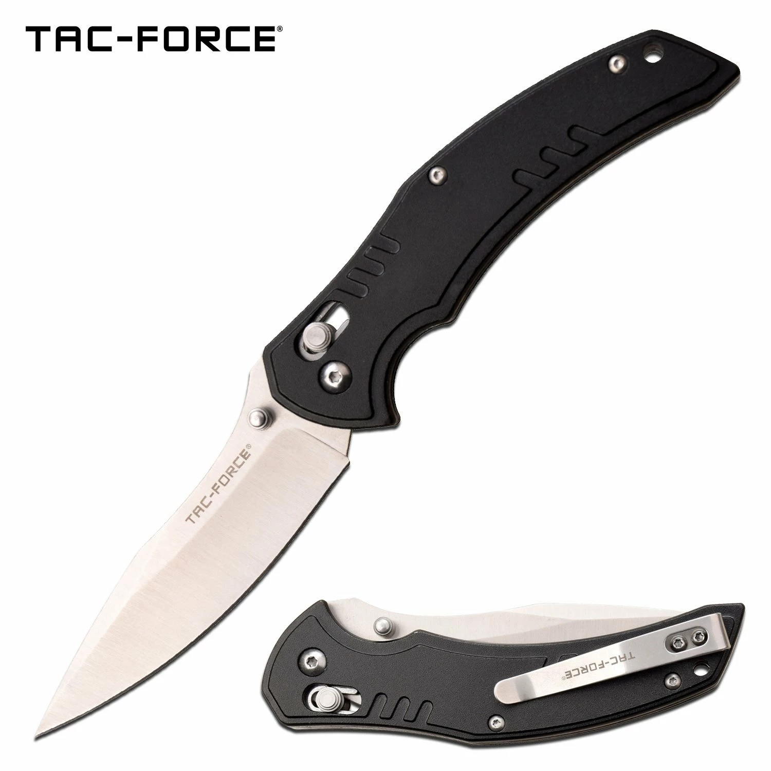 Tac Force Manual Folding Knife With Rapid Lock Satin Blade 3 Tac Force Manual Folding Knife With Rapid Lock Satin Blade