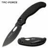 Tac Force 8.5 Inch Manual Folding Knife Black Handle Pocket Knife -KNIFE IMPORT Sales TF 1037BK