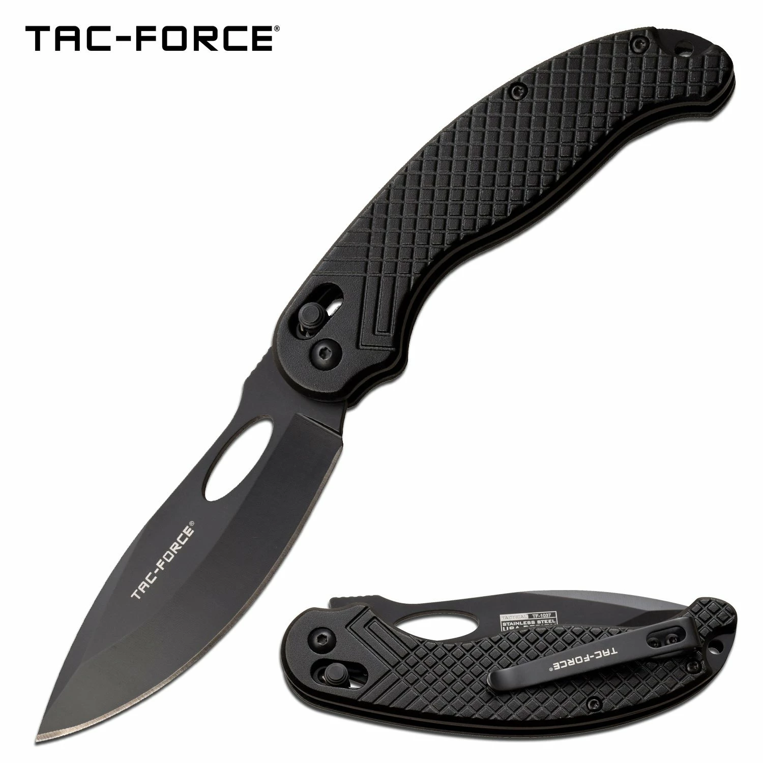 Tac Force 8.5 Inch Manual Folding Knife Black Handle Pocket Knife 3 Tac Force 8.5 Inch Manual Folding Knife Black Handle Pocket Knife