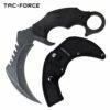 Tac Force Karambit Knife Black Handle Fixed Blade Knife -KNIFE IMPORT Sales TF FIX016BK