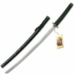 Last Samurai Katana Sword With Carved Dragon
