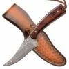 Elk Ridge 6.75 Inch Fixed Blade Hunting Knife Damascus Steel With Rosewood Handle -KNIFE IMPORT Sales er 299rdm